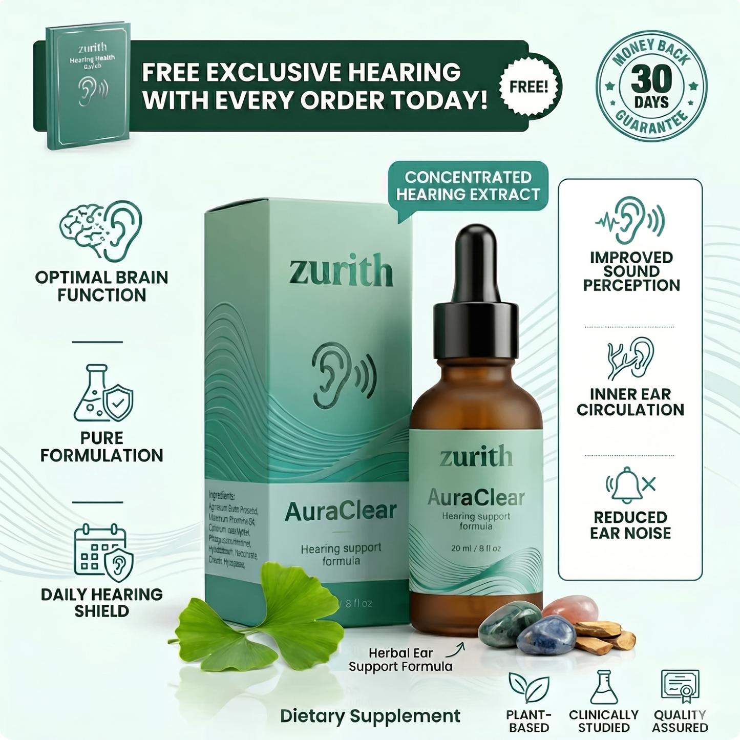 AuraClear Ear Cleaning and Relief Drops