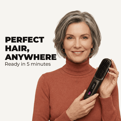 [🔥Last Day 50% OFF] Cordless Hair Straightening Brush
