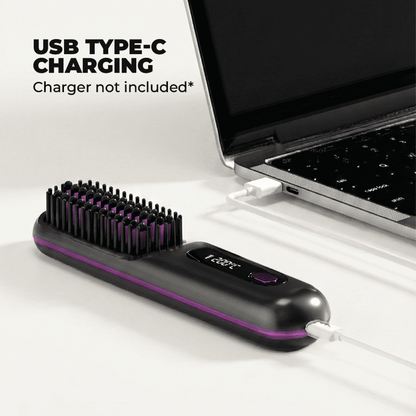 [🔥Last Day 50% OFF] Cordless Hair Straightening Brush