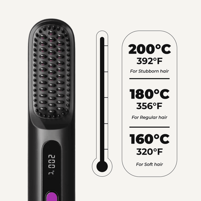 [🔥Last Day 50% OFF] Cordless Hair Straightening Brush