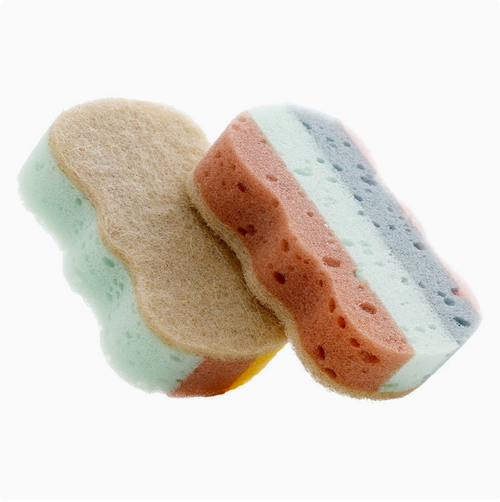 Colorful Double-Sided Cleaning Sponge