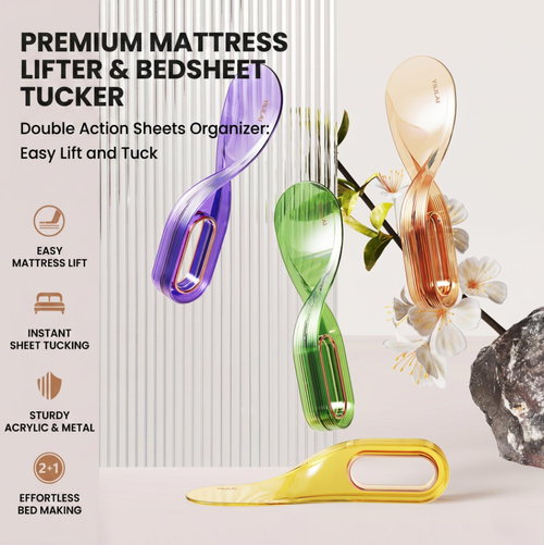🔥Last Day Buy 1 Get 1 Free Just $12.49 Each🔥Elegant Bedsheet Tucker & Mattress Lifter Tool