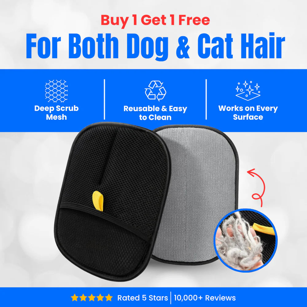 🔥Last Day Buy 1 Get 1 Free $9.99 Each🔥Pet Hair Removal Gloves