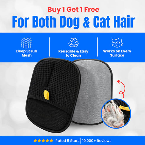 🔥Last Day Buy 1 Get 1 Free $9.99 Each🔥Pet Hair Removal Gloves