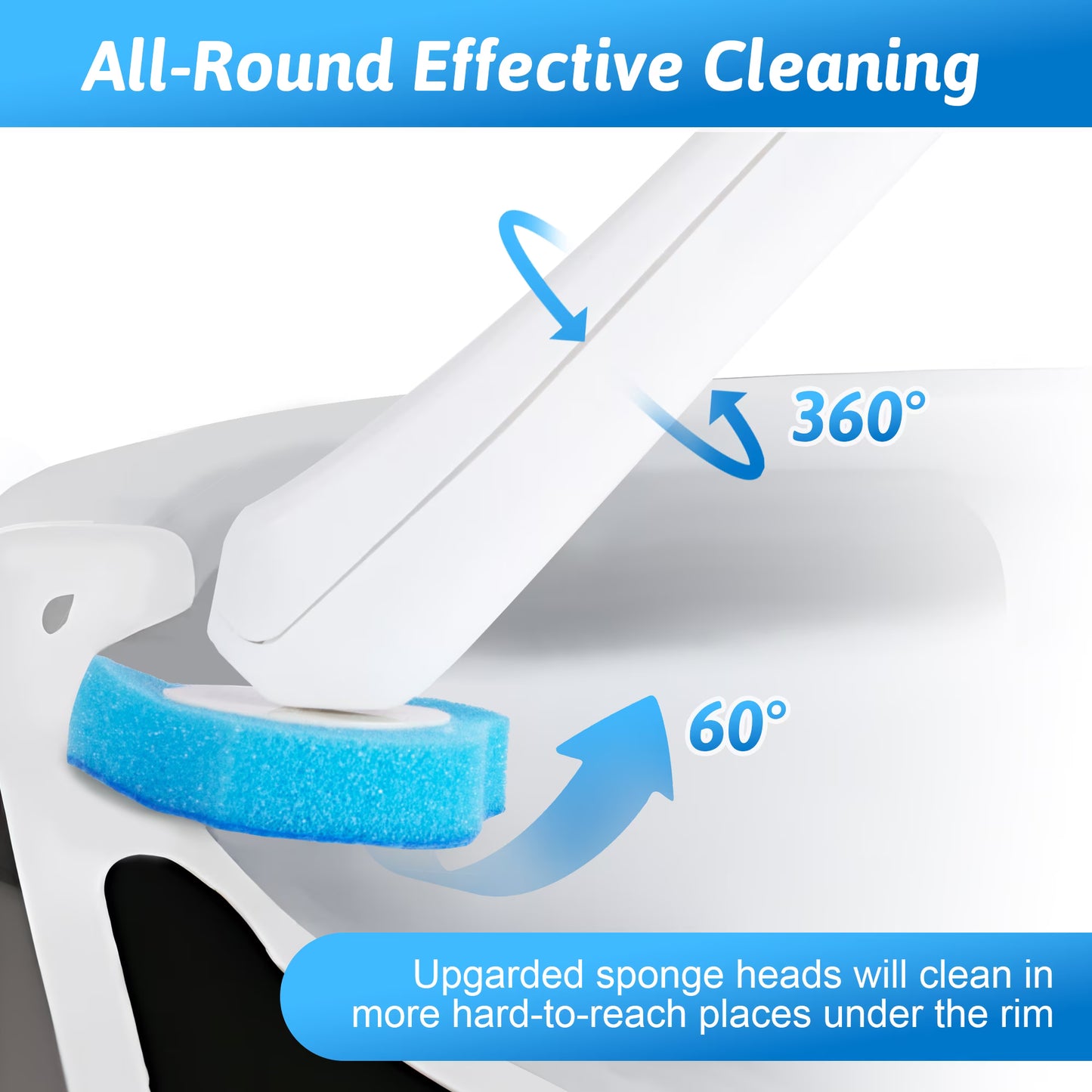 Disposable Toilet Brush Set