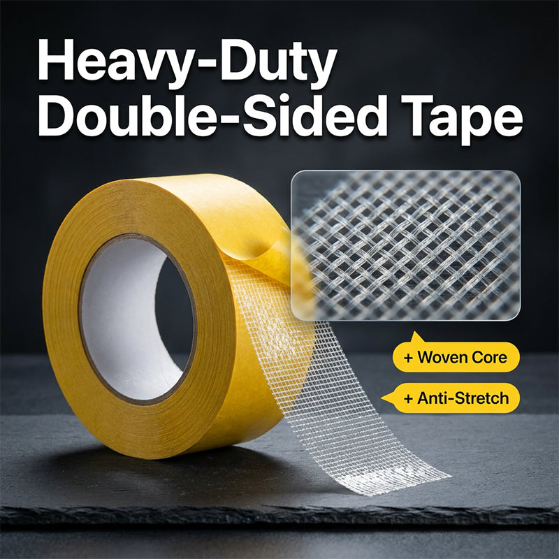 Stop Rugs, Mats & Small Items From Sliding Around-Heavy Duty Double-Sided Tape