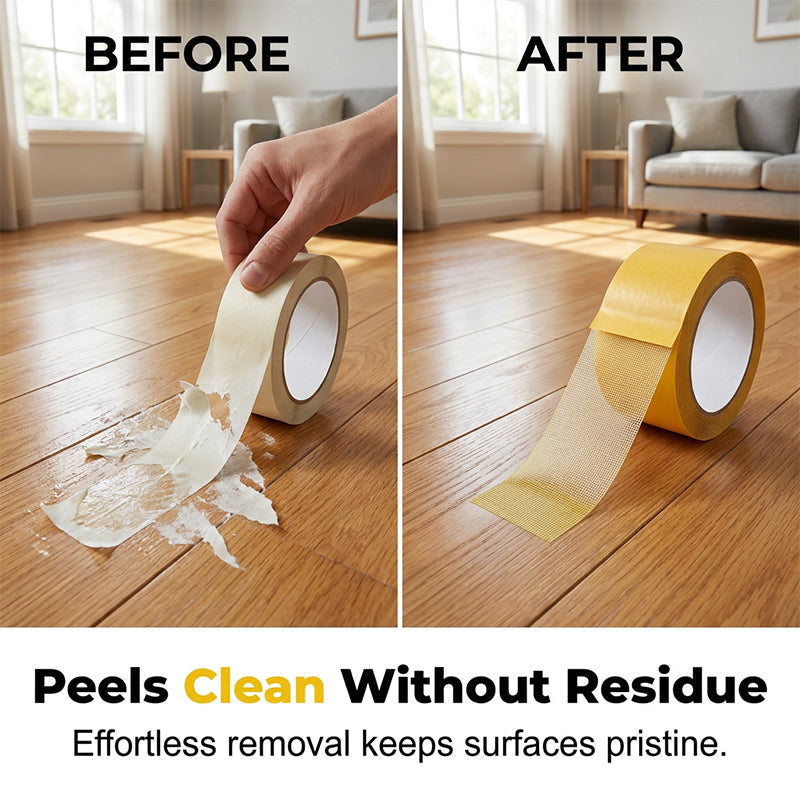 Stop Rugs, Mats & Small Items From Sliding Around-Heavy Duty Double-Sided Tape
